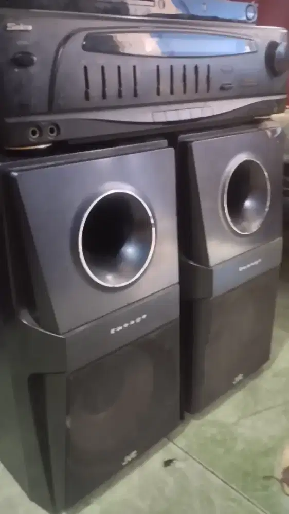Amplifier Full set SEICO.   DVD.