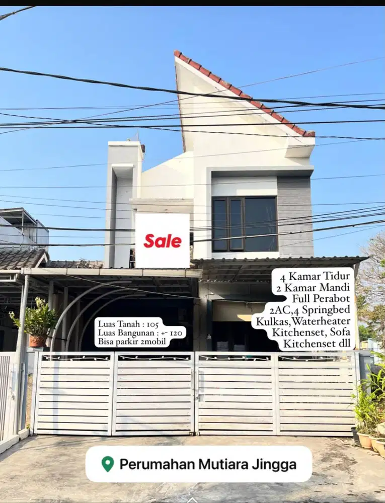 Dijual Rumah Siap Huni Mutiara Jingga Akordion dibawah harga pasar
