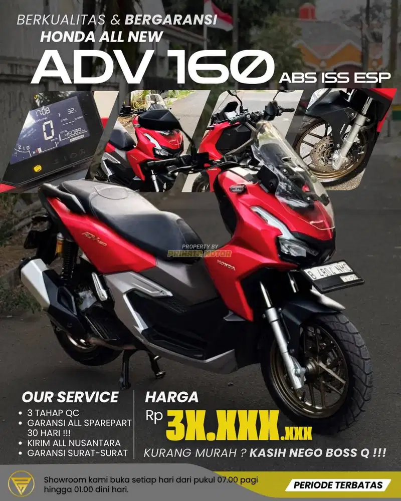 HONDA ALL NEW ADV 160 ABS ISS ESP 2023 !!!