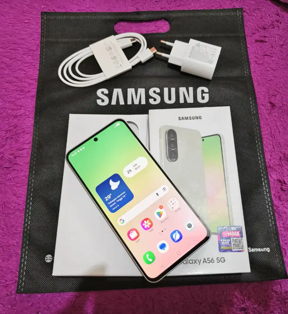Samsung A56 5G 8/256 GB Fullset mulus