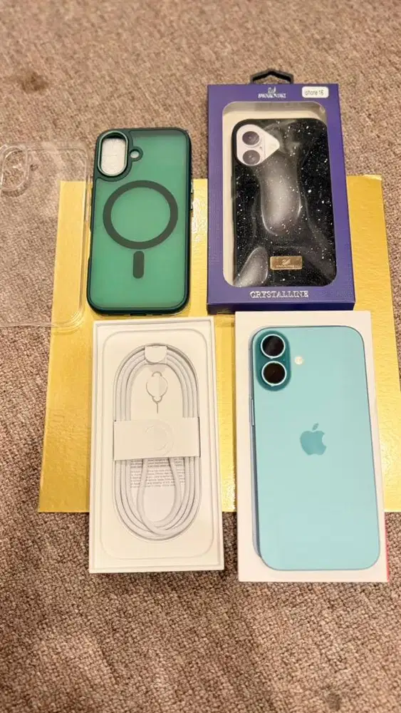 IPHONE 16 128gb garansi resmi September 2027