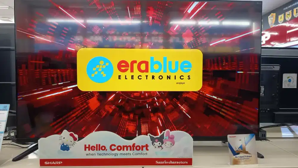 TV Sharp 65 inch 4K google tv Cicilan 0%
