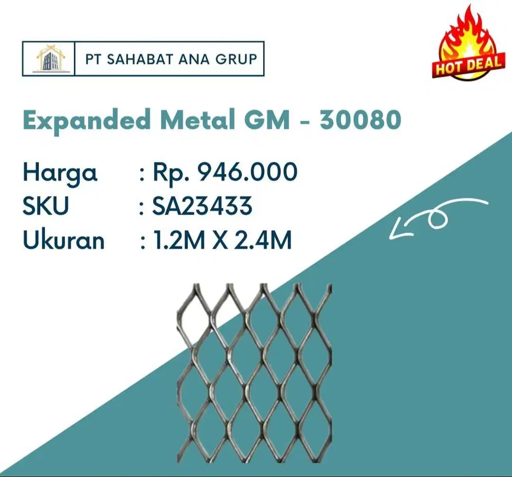 Expanded Metal GM - 30080
