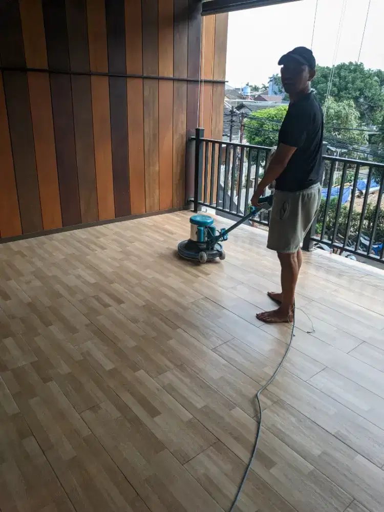 Jasa poles lantai marmer teraso granit tegel acian andesit beton epoxy