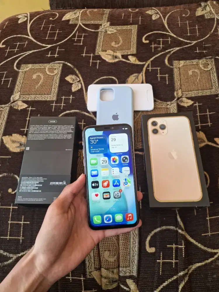 Iphone 11 Pro 64gb Fullset Mulus BU