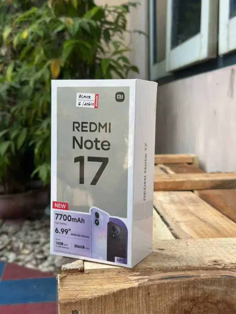 REDMI NOTE 17 6/128 GB HARGA TERJANGKAU