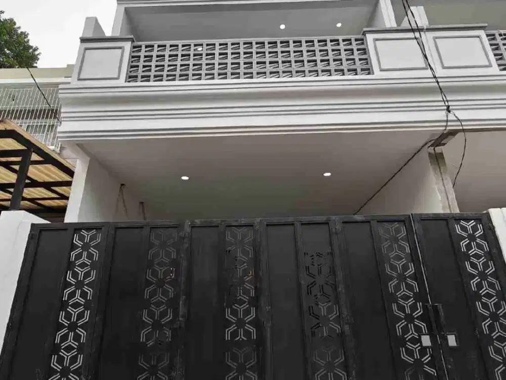 Rumah Baru 3 Unit 2 Lantai Desain Minimalis Elegan Facade Kekinian