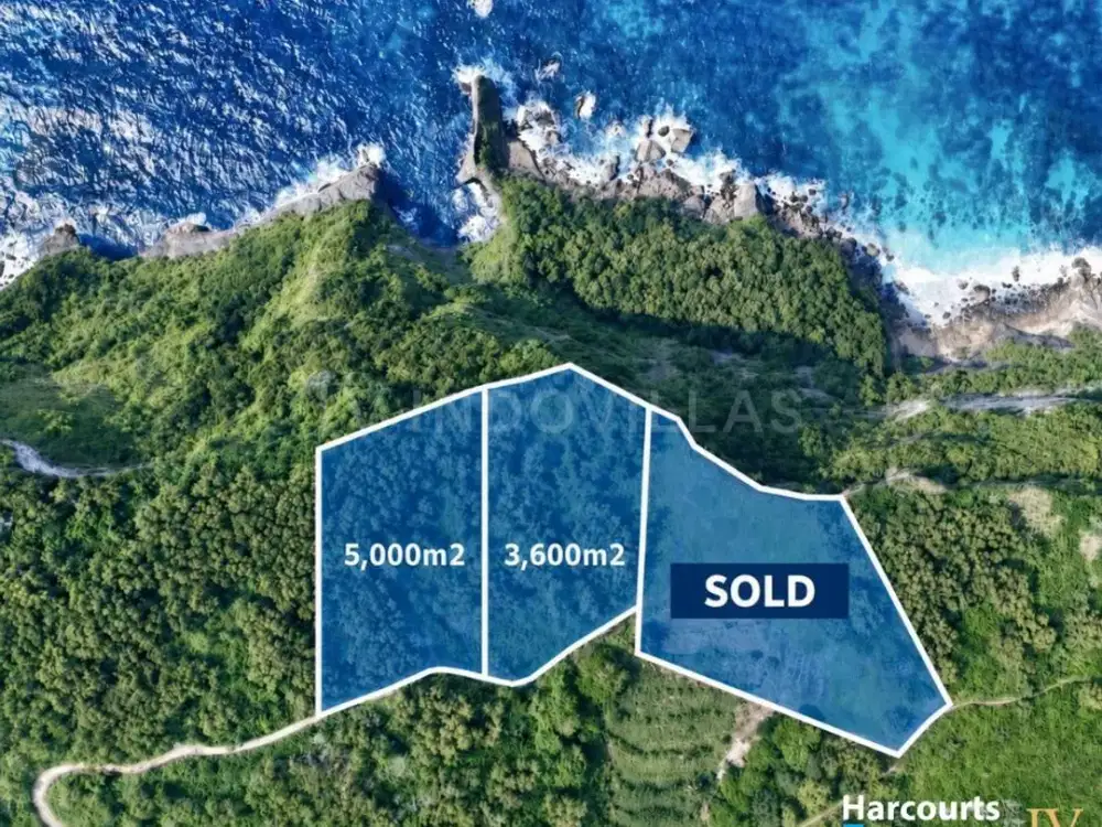 CLIFF-FRONT LAND DENGAN PANORAMA NUSA PENIDA YANG LUAR BIASA - TANAH, HAK SEWA
