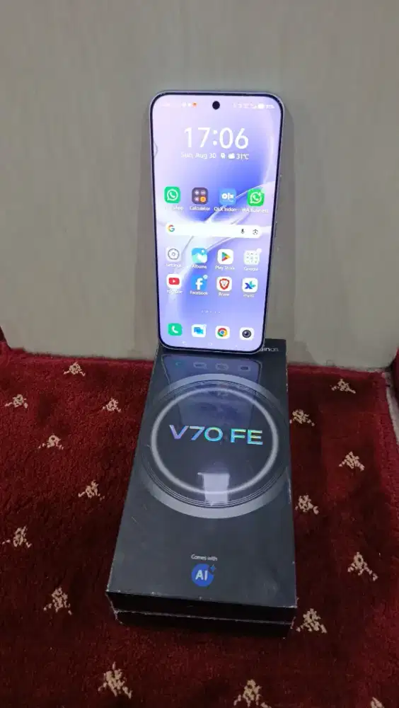 ViVo V70FE garansi tahun 2027 mulusss