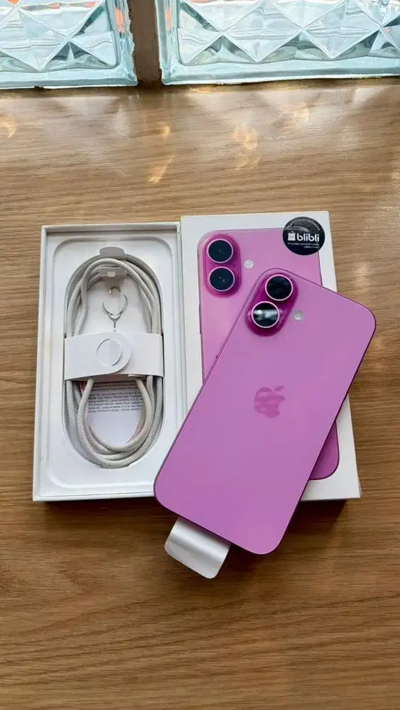 iphone 16 128gb pink resmi