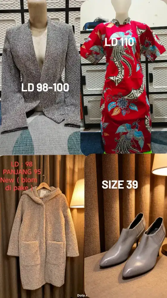 Preloved atasan dan celana