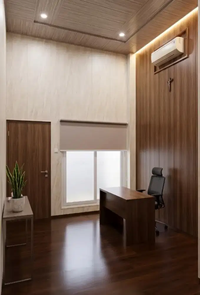 Plafon gypsum dan pvc