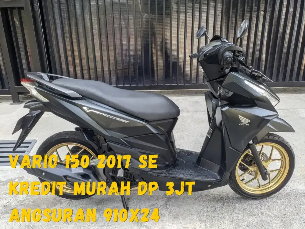 Vario 150cc New 2017 Hitam Doff Original