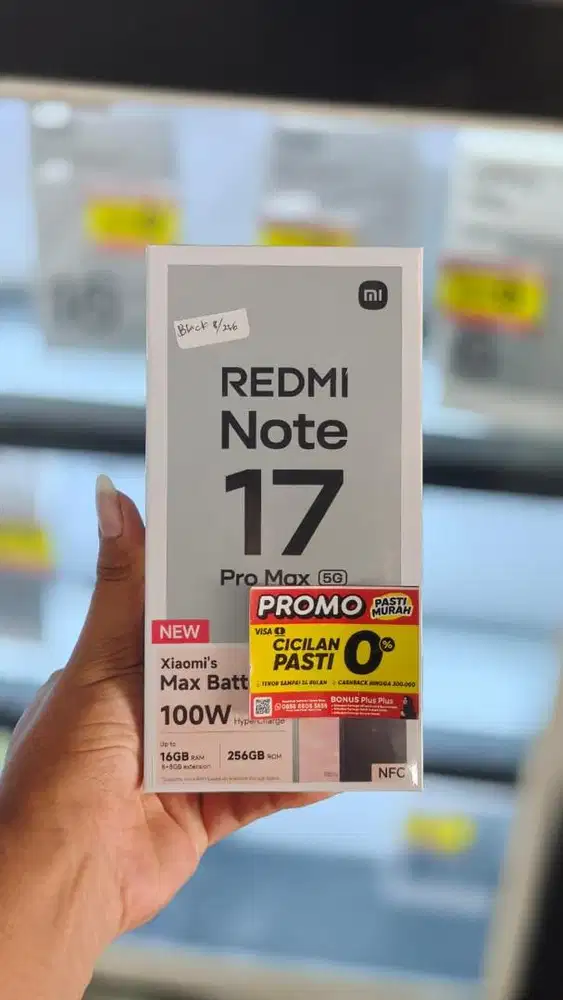 HP GAMING PALING DI CARI DAN TERLARIS  NOTE 17 SERIS STOK TERBATAS