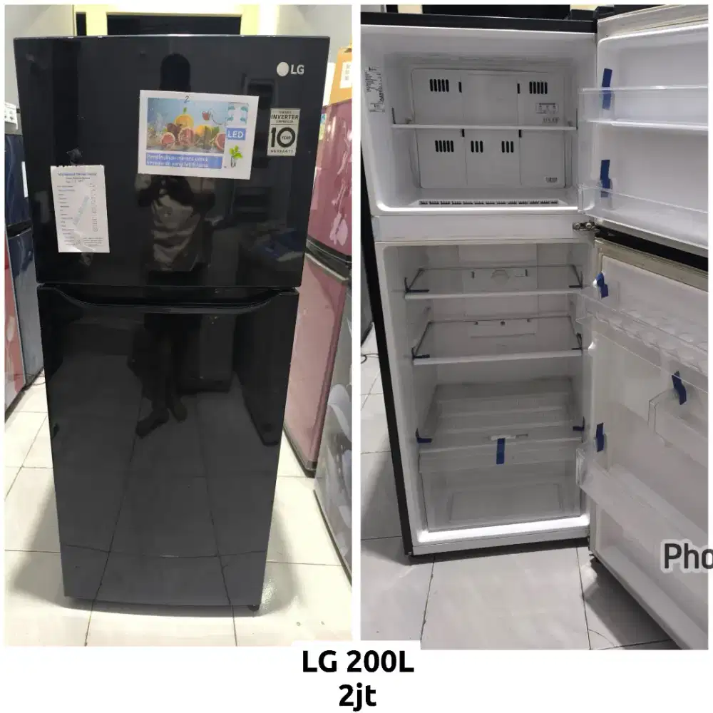 Kulkas 2 pintu LG 200L