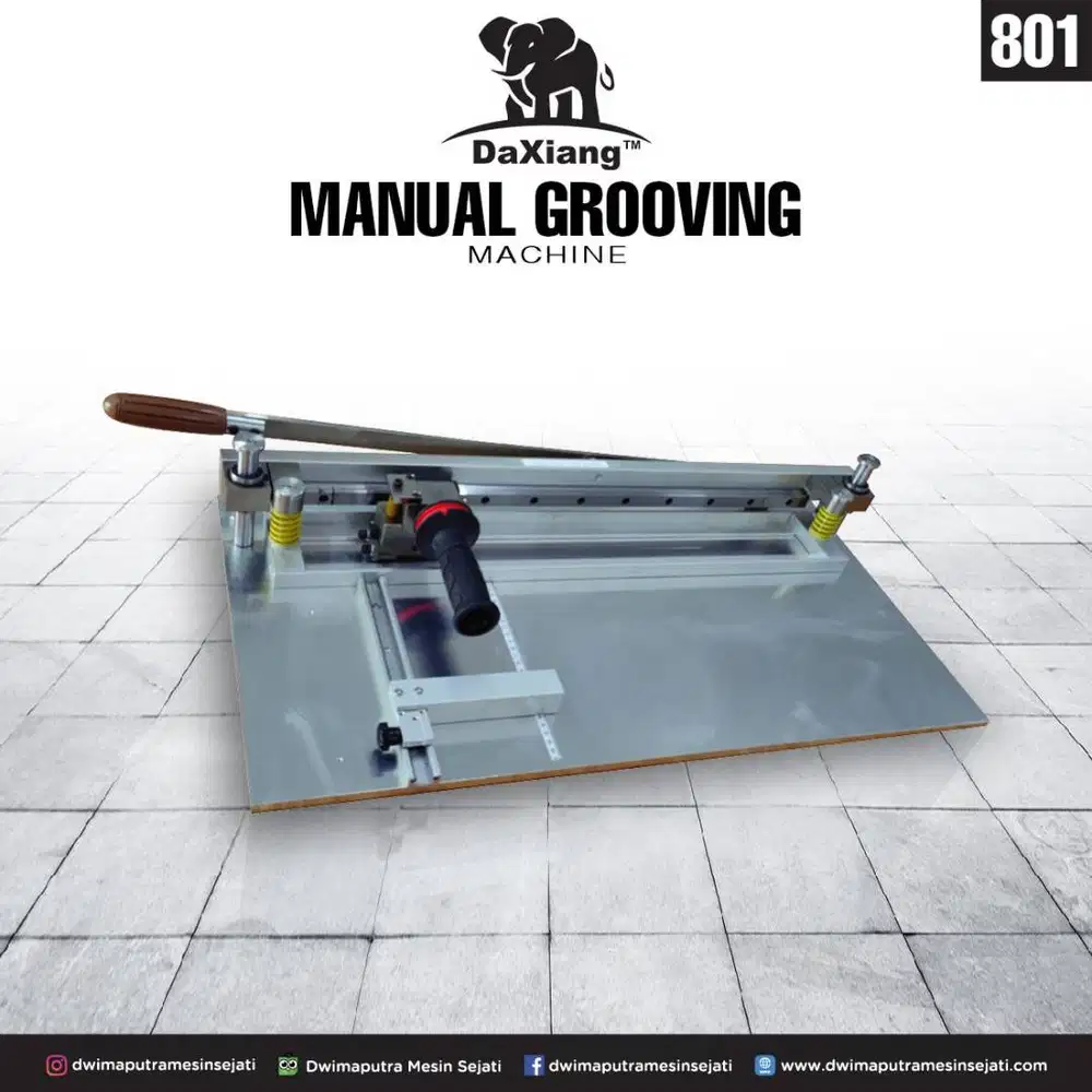 Manual Grooving Machine