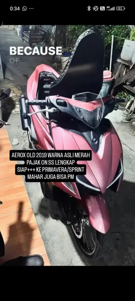 Aerox 2019/Yamaha Aerox