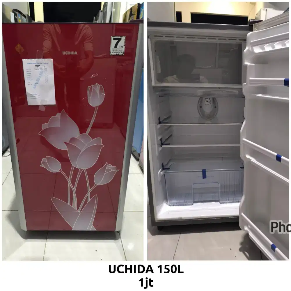 Kulkas 1 pintu Uchida 150L