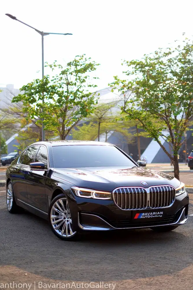 BMW 740li LCI Oppulence 2021 NIK 2020 BLACK jln 10rb AJA ANTIK MURAH!