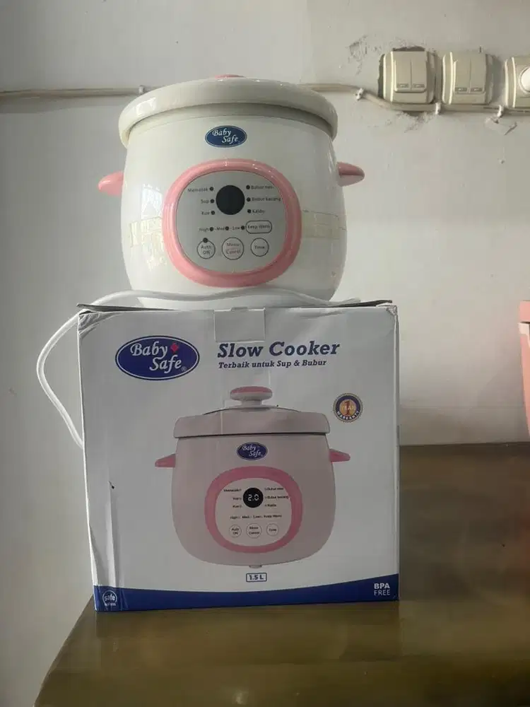 Slow Cooker 1,5L Pink