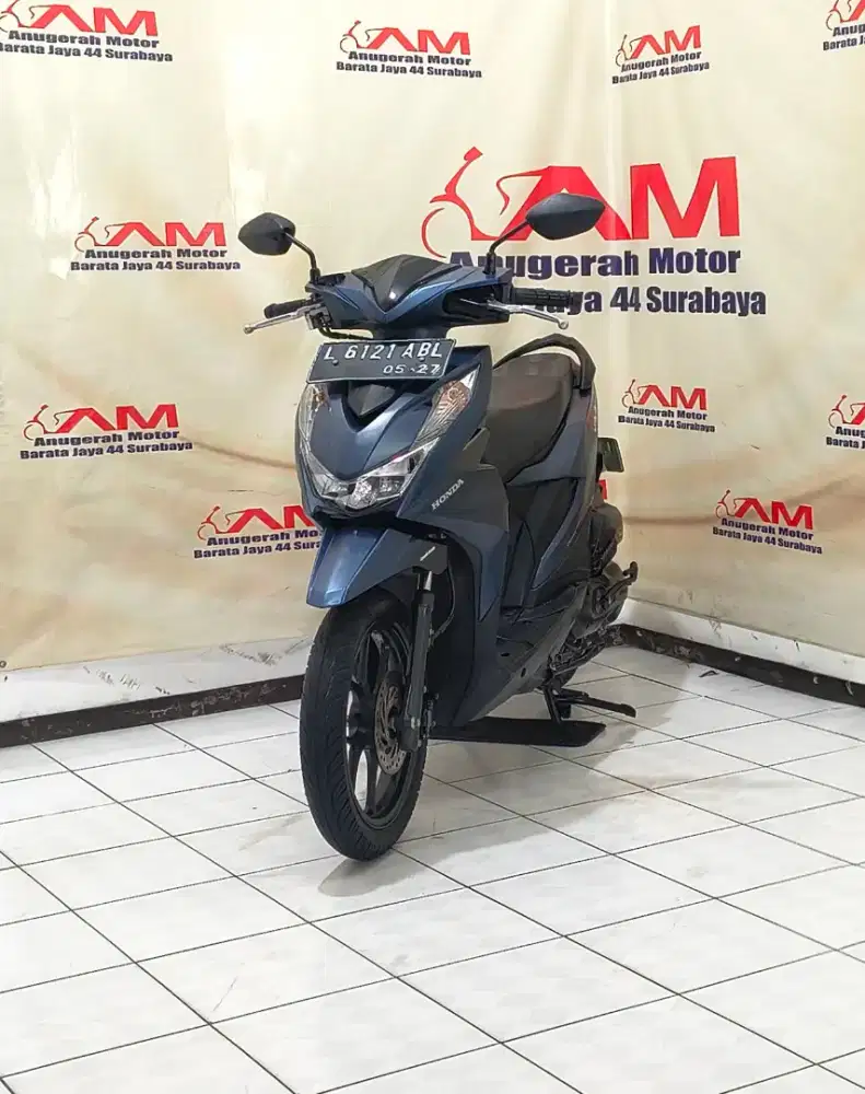 Tersedia Honda Beat Deluxe Tahun 2022 Biru Doff