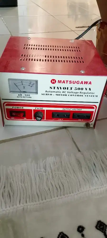 dijual cepat stavolt 500va matsugasa