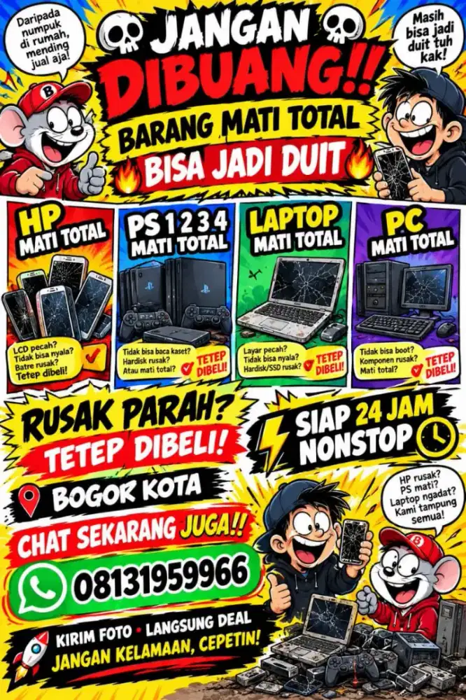 Di beli hp mati dll