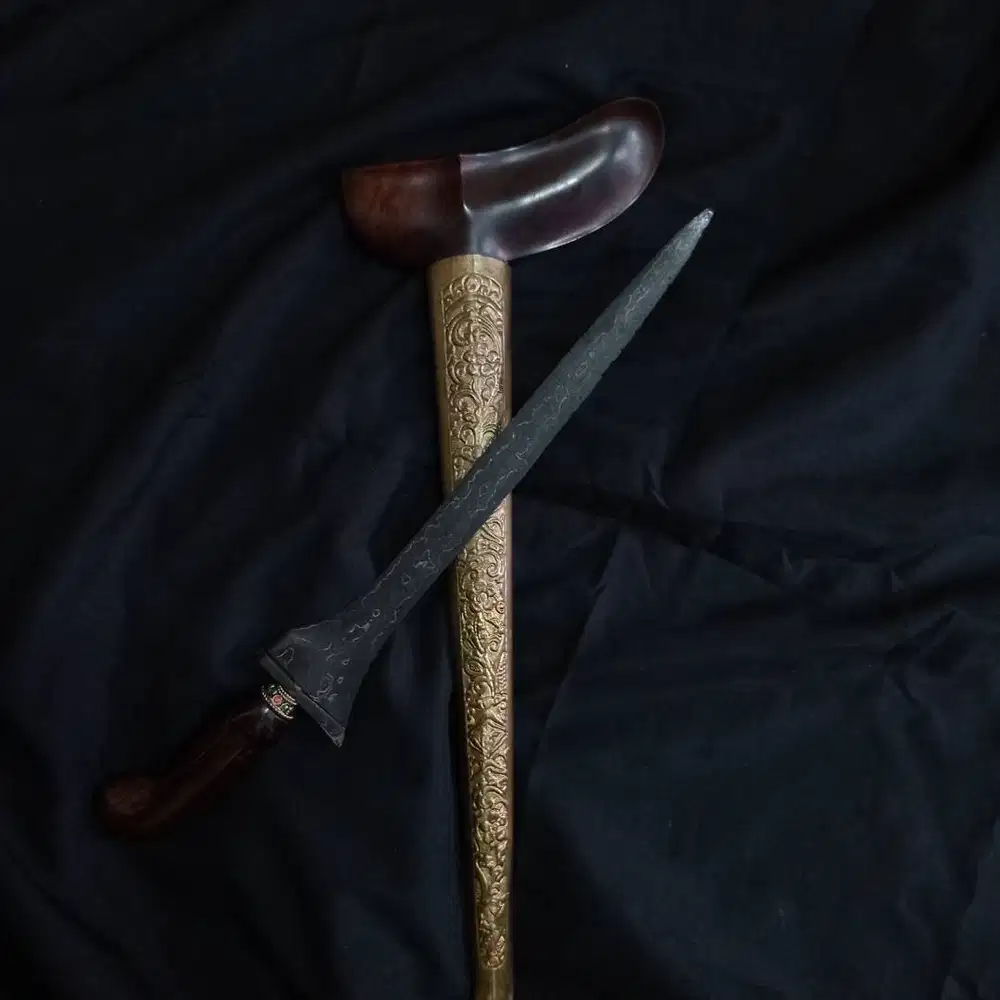 keris sepuh brojol pamor pedaringan kebak tangguh demak gayaman jogja