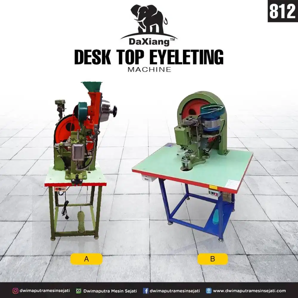Desk-Top Eyeleting Machine