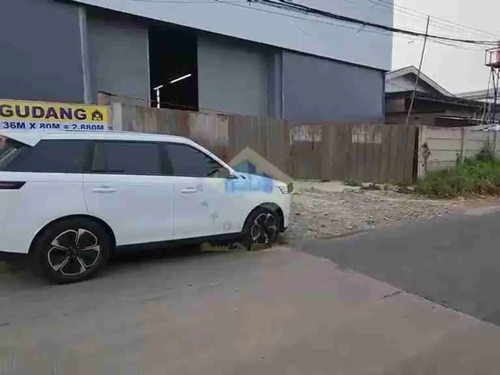 Di Sewakan Gudang Baru di Jln Raya Curug Mekarjaya Panongan Tangerang Banten