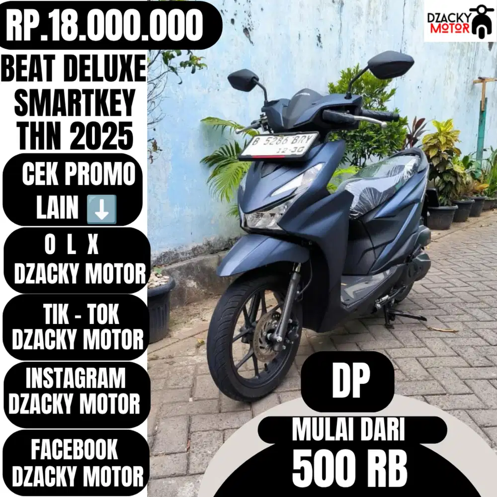 BEAT DELUXE SMARTKEY 2025 SECOND LIKE NEW