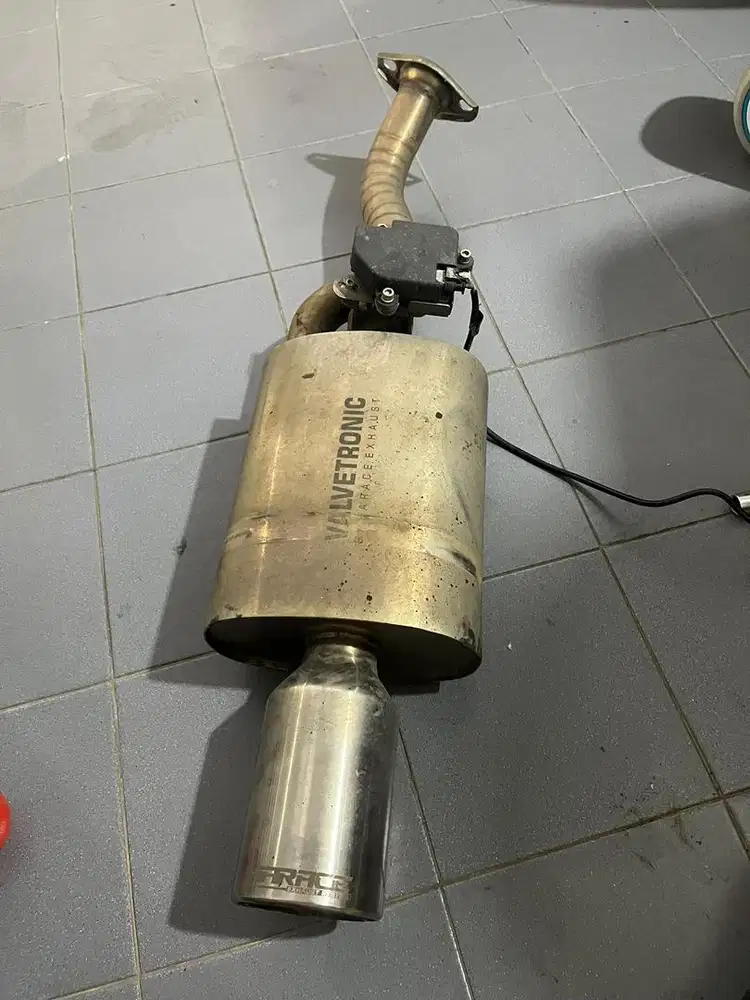 Knalpot harace bkhsr garage brio new valvetronic