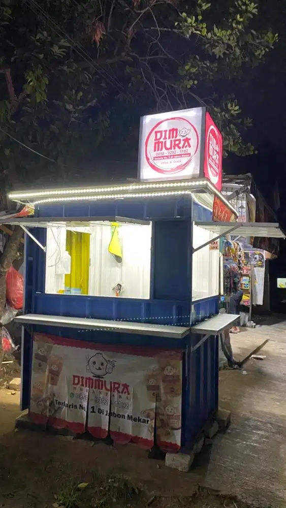 Booth kontener 150x100