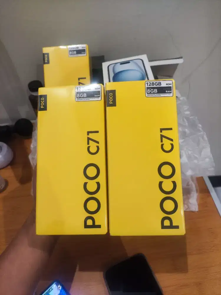 Poco C71 4/128GB Garansi Resmi