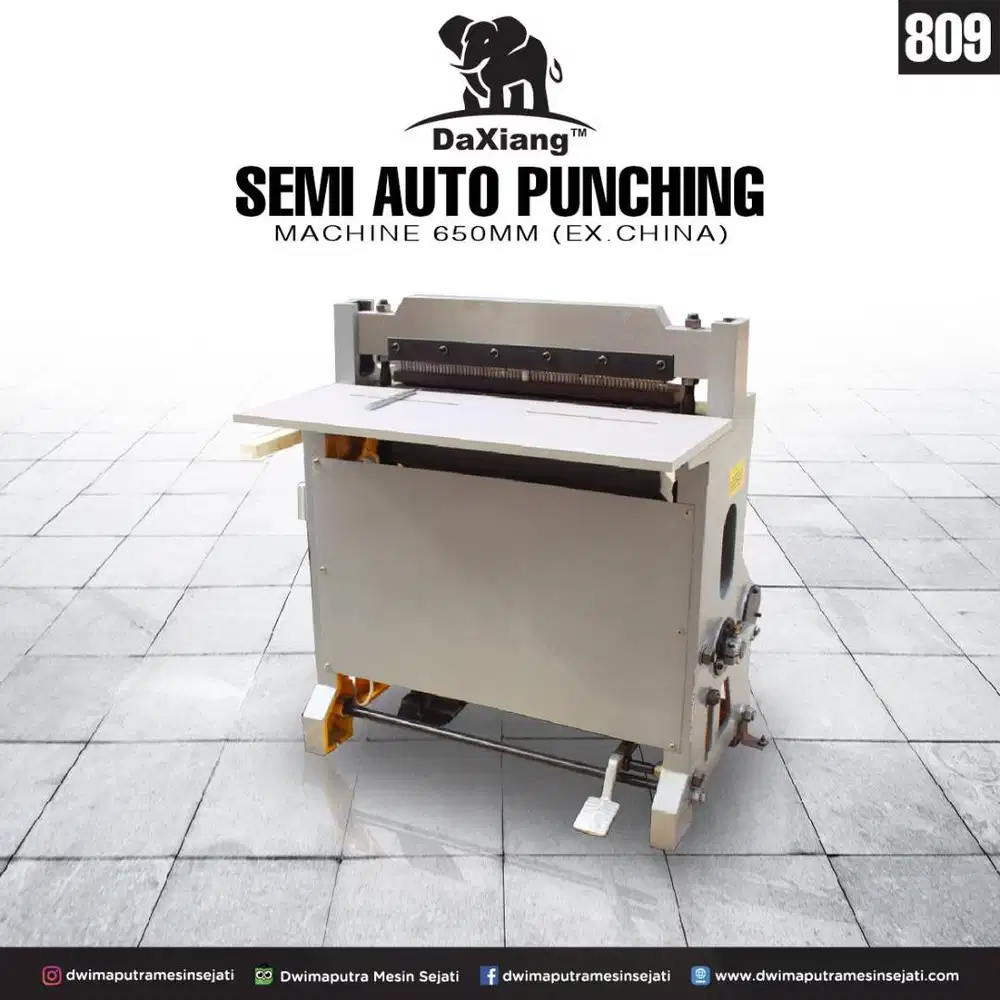 Semi Auto Punching Machine 650mm (Ex. China)