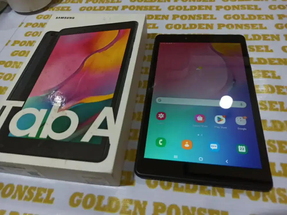 Samsung Tab A-4G.8 inch.Ram 2/32GB #GOLDEN PONSEL