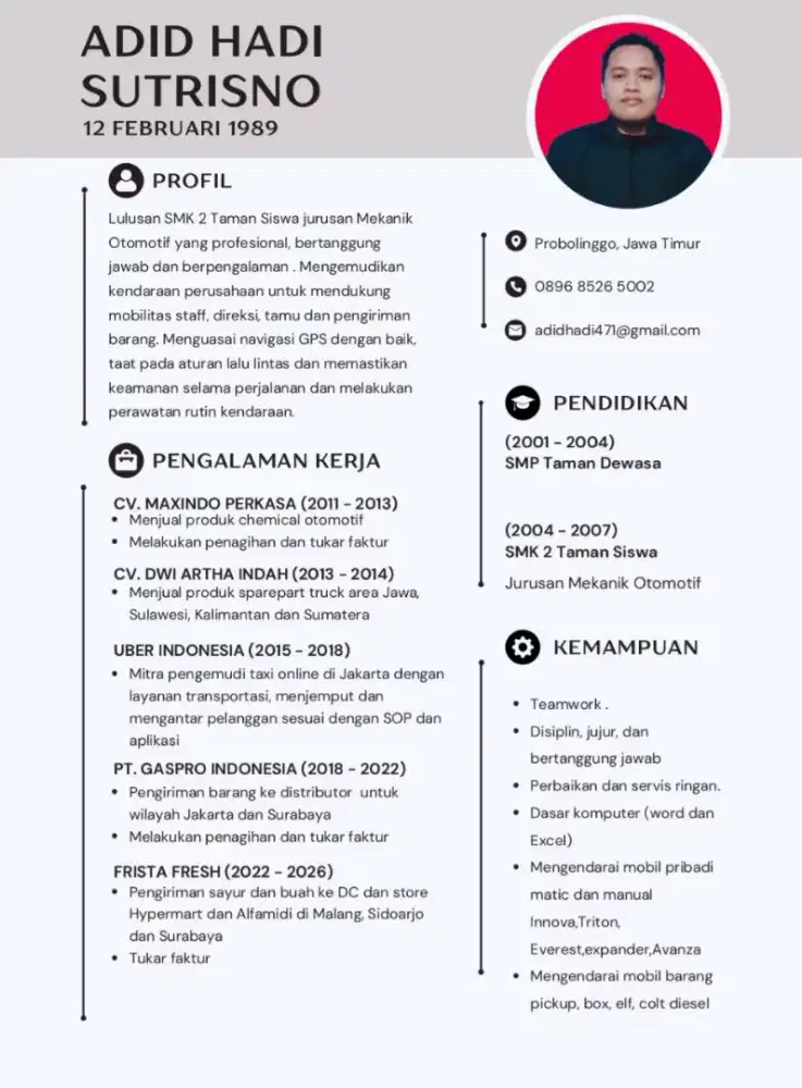 Cari lowongan pekerjaan
