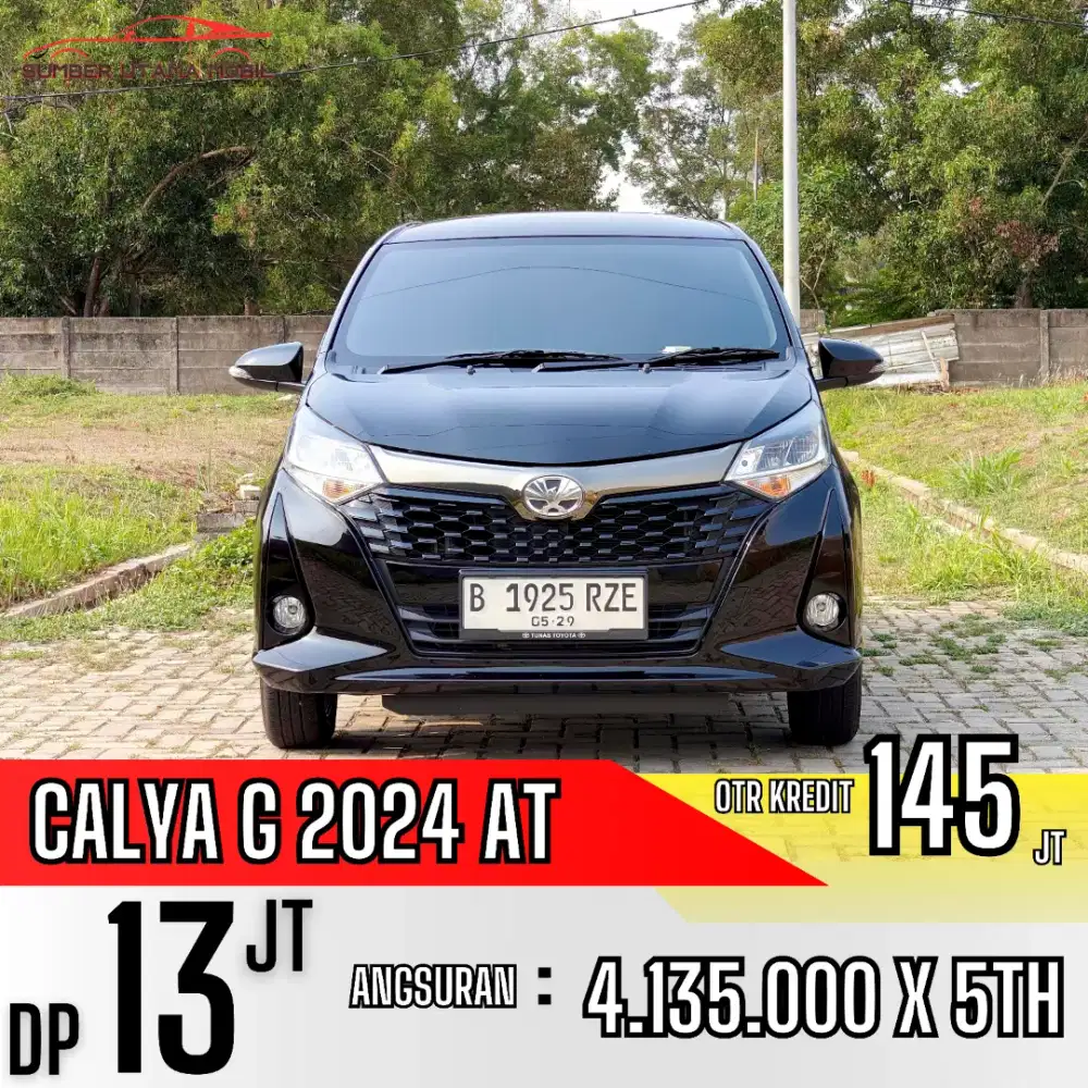 Toyota Calya G 2024 seperti baru