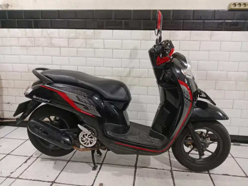 HONDA SCOOPY DONAT 2019 CAKEP MESIN HALUS