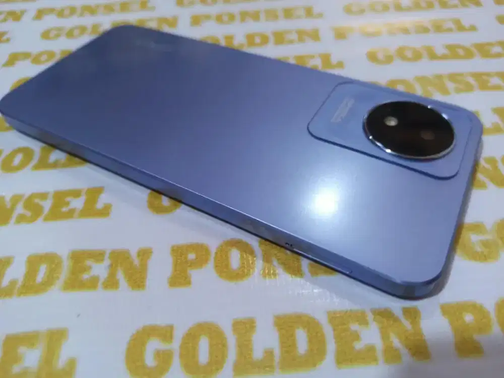 Vivo Y02-Facelock.4G.Ram 3/32GB #GOLDEN PONSEL