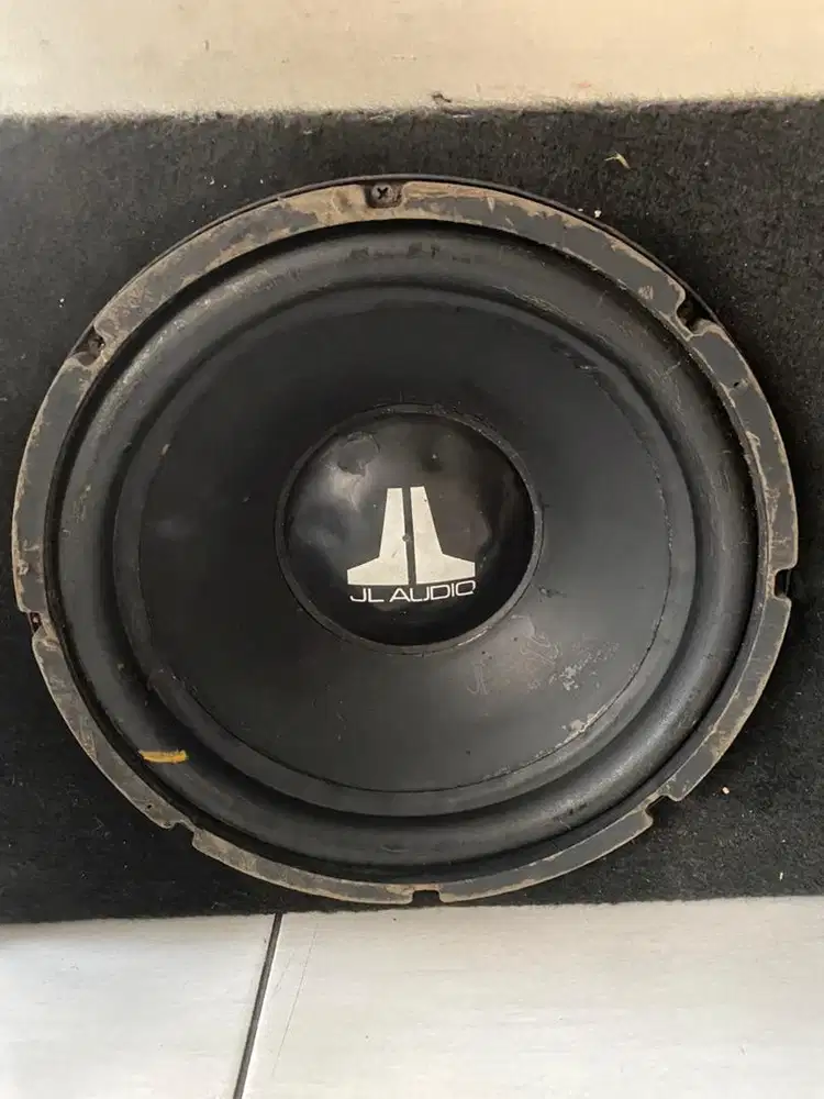 Speaker subwoofer JL 12W3-D4 doubel coil kondisi baik