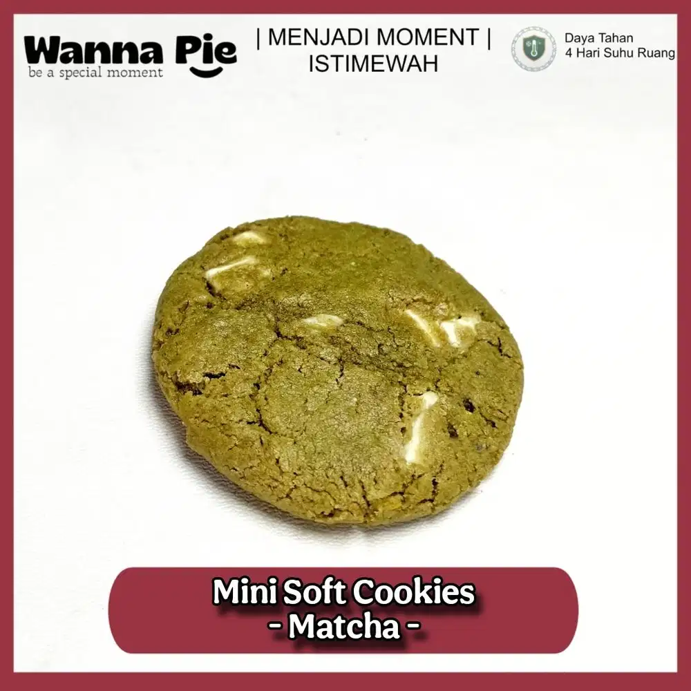 Mini Soft Cookies Matcha Saila Bakery Surabaya Fresh Siap Kirim