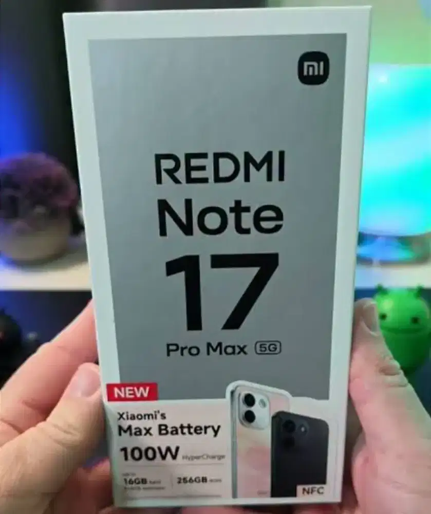 Xiaomi Redmi Note 17 Pro Max 8/256 8/512 BNIB Garansi Resmi Indonesia