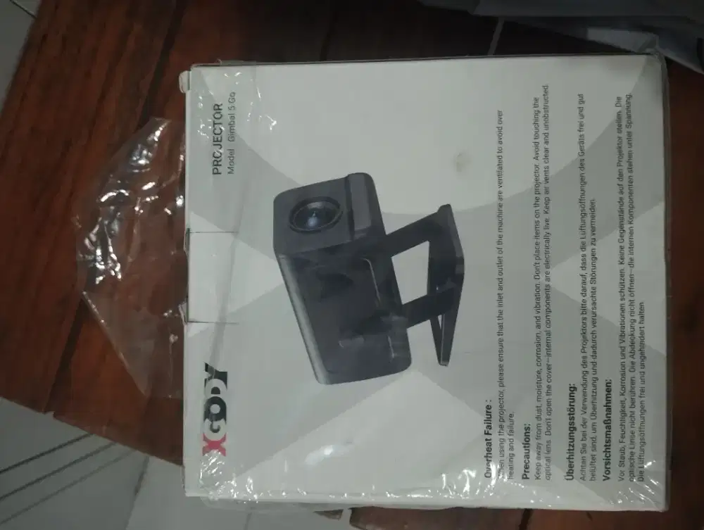 Projektor infokus xgody gimbal