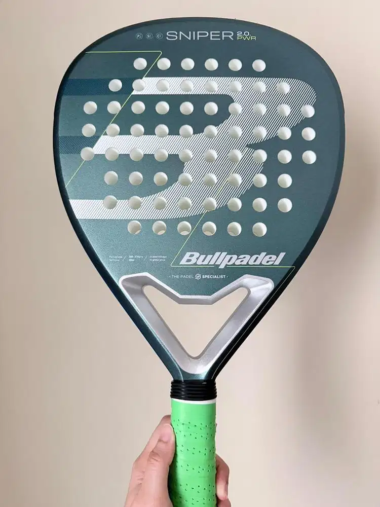 Raket padel Bullpadel Sniper 2.0 bukan NOX atau Wilson