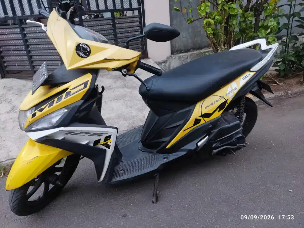Di Jual MIO M3 2015 Plat Kota Tangerang mesin halus surat lengkap.