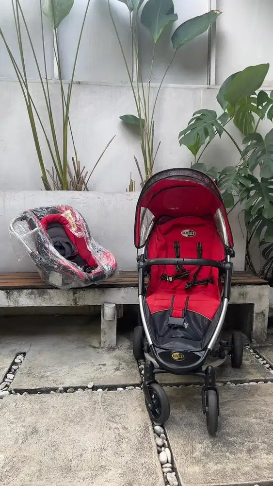 MURAH stroller dan baby carrier Elle original