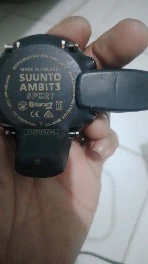 Jual jam tangan sunnto Ambit3 sport kondisi tali putus