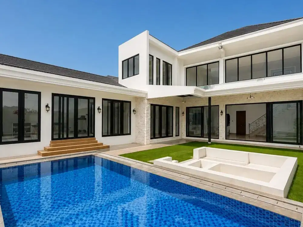 Rumah Mewah tropis ada swim pool lokasi strategis di Bintaro jaya sektor 9
