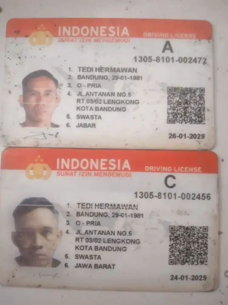 Saya lg mencari pekerjaan modal sim.A/C.dan pengalaman saya